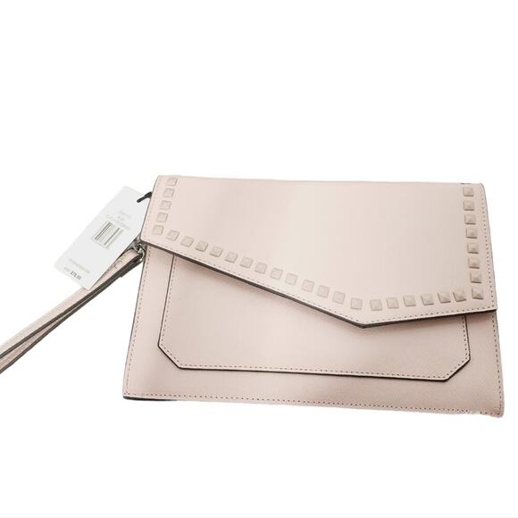 STEVE MADDEN PINK STUDDED BAG - CLUTCH OR CROSSBODY - Picture 1 of 9
